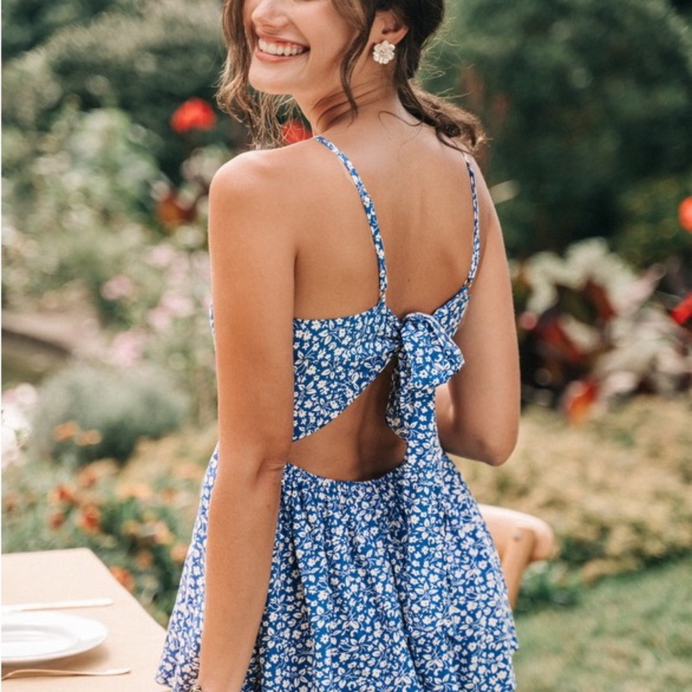 Cupshe Floral Romper